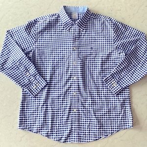 Brooks Brothers (brand new) Regent original polo shirt, plaid, XXL